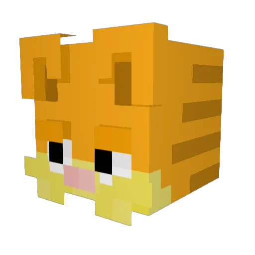 llSPEEDll Minecraft avatar head, 3D render