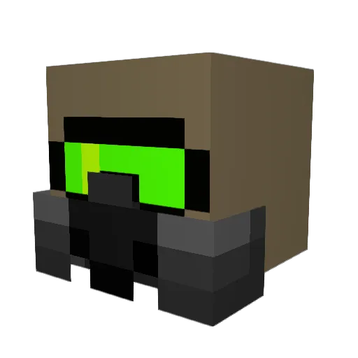 ll_Drews_ll Minecraft avatar head, 3D render