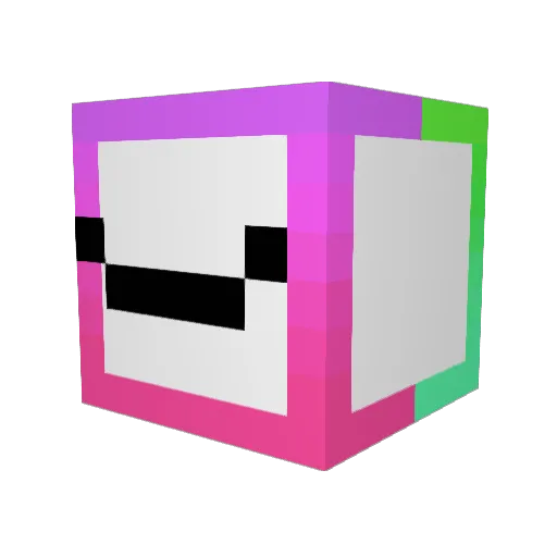 ll__UWU__ll Minecraft avatar head, 3D render