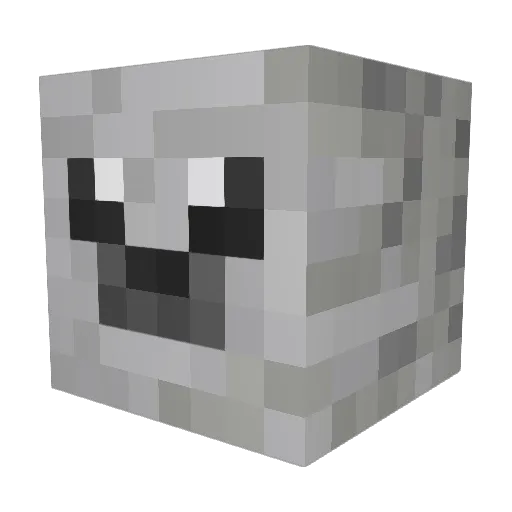 llamadrama1083 Minecraft avatar head, 3D render
