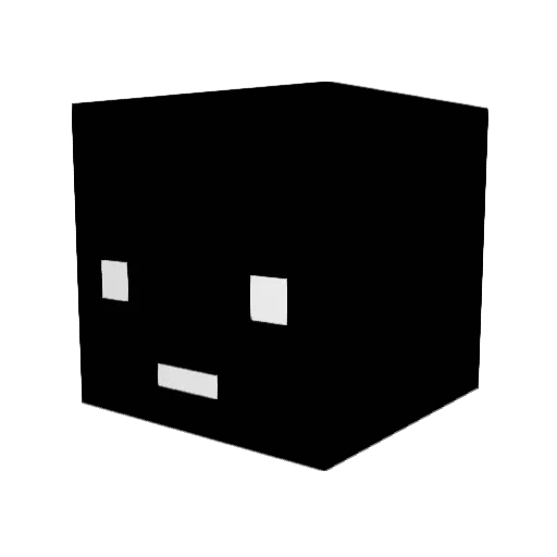 llaurenss Minecraft avatar head, 3D render