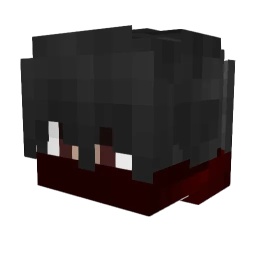 llcyanidell899 Minecraft avatar head, 3D render