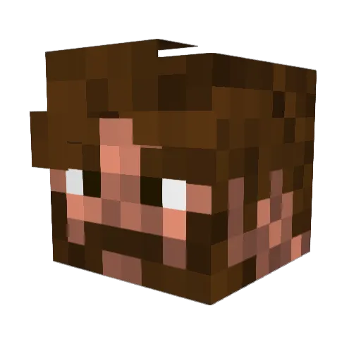 lleleoleon1 Minecraft avatar head, 3D render