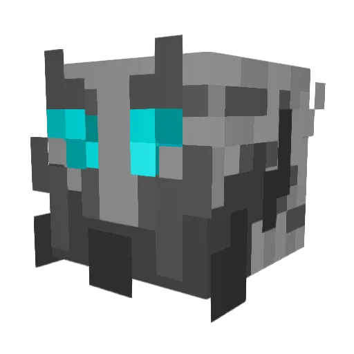 llill_0201 Minecraft avatar head, 3D render