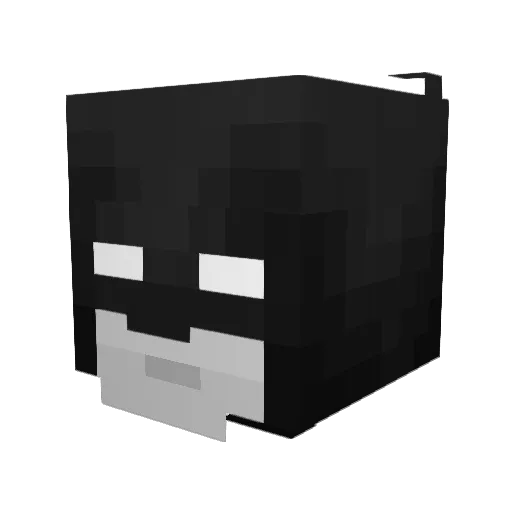lllK8lll Minecraft avatar head, 3D render