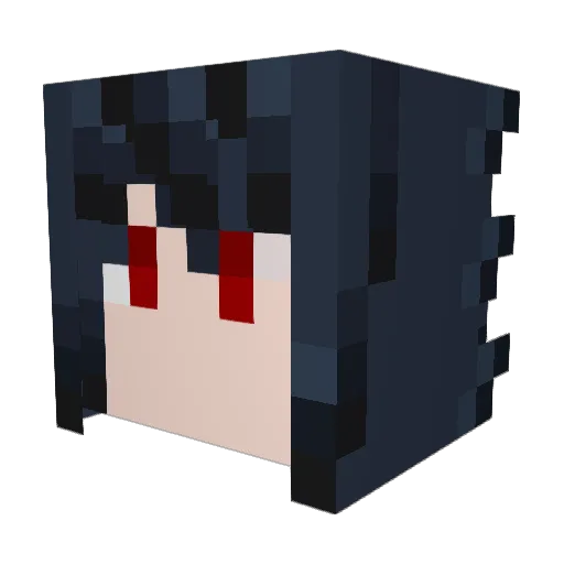 lloVANZoll Minecraft avatar head, 3D render