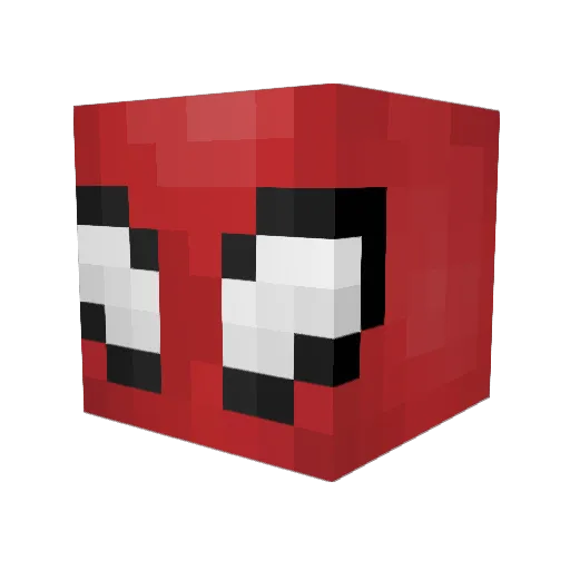 lluuminate Minecraft avatar head, 3D render