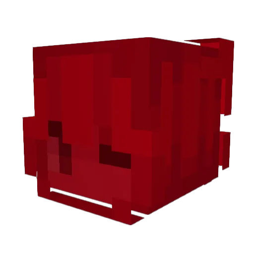 lmaginne Minecraft avatar head, 3D render