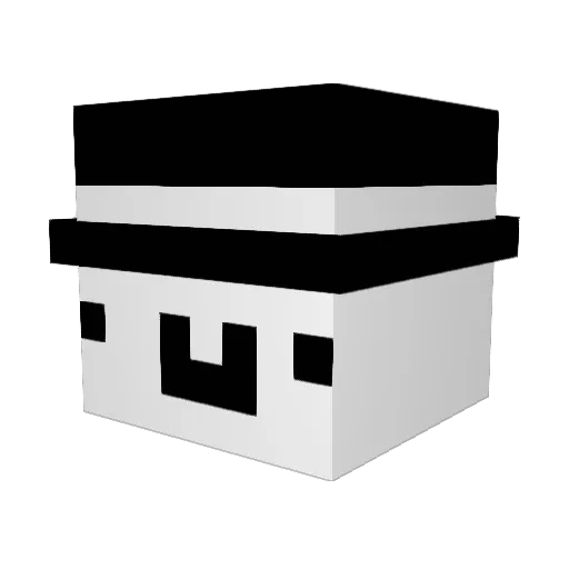 lmaoimfuny12 Minecraft avatar head, 3D render