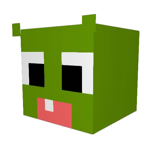 lmh0812 Minecraft avatar head, 3D render