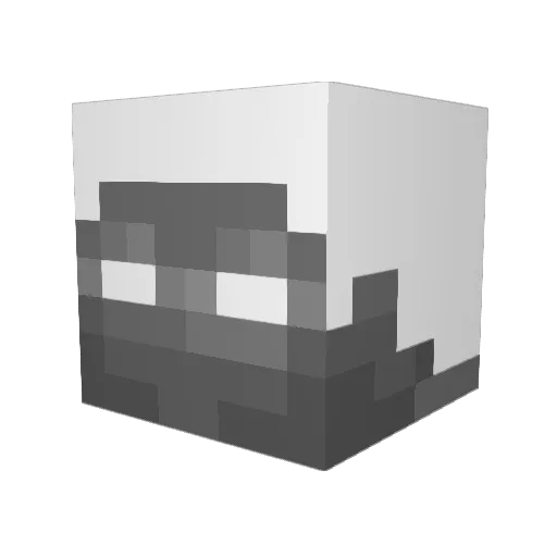 lmjackson Minecraft avatar head, 3D render