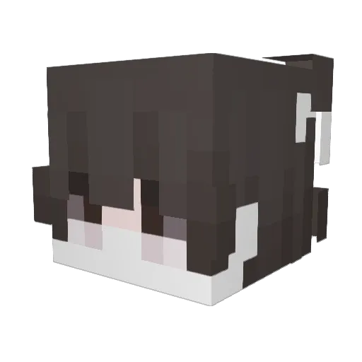 lmphx Minecraft avatar head, 3D render