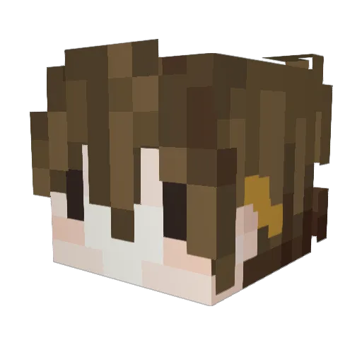 lmscnt_jellyfish Minecraft avatar head, 3D render