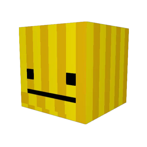 lnc0111 Minecraft avatar head, 3D render