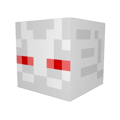 lnuv10 Minecraft avatar head, 3D render