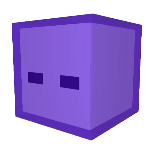 lo6q Minecraft avatar head, 3D render