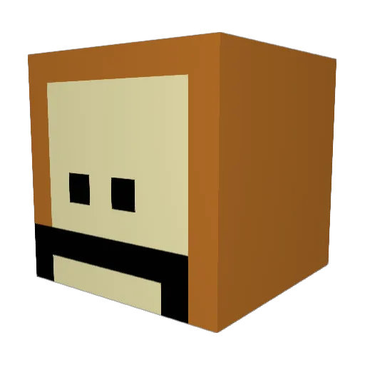 loafer98 Minecraft avatar head, 3D render