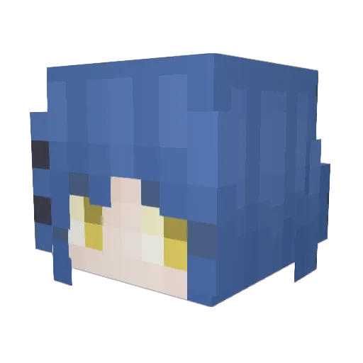 loafyboo Minecraft avatar head, 3D render
