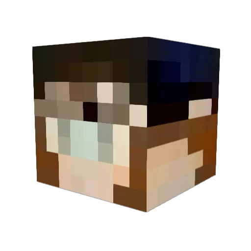 lobby106 Minecraft avatar head, 3D render
