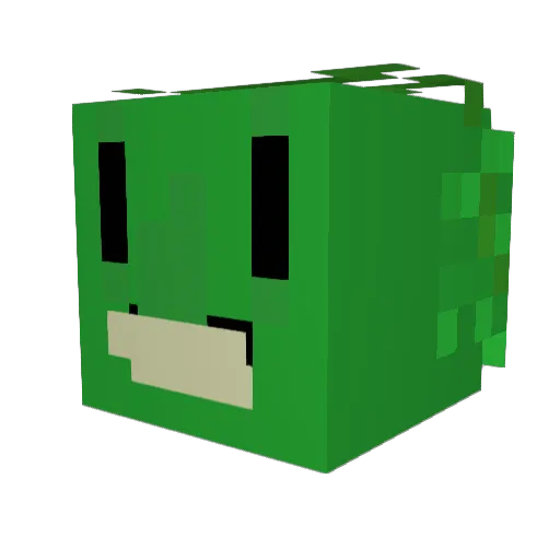localchud99 Minecraft avatar head, 3D render