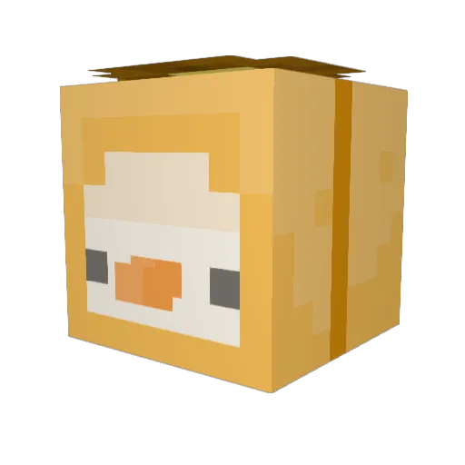 localgoose12 Minecraft avatar head, 3D render