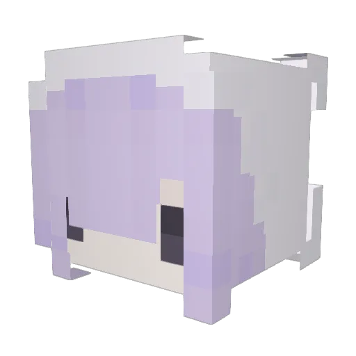 lochneph Minecraft avatar head, 3D render