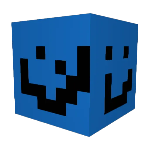 locked_in_joe Minecraft avatar head, 3D render