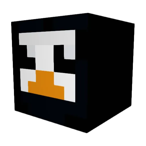 locki1 Minecraft avatar head, 3D render
