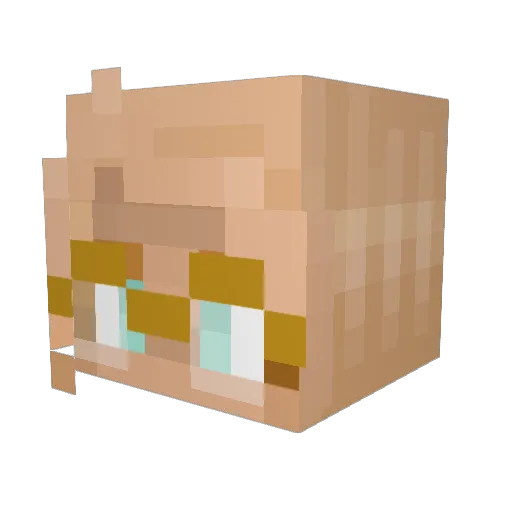 lockstep7519 Minecraft avatar head, 3D render