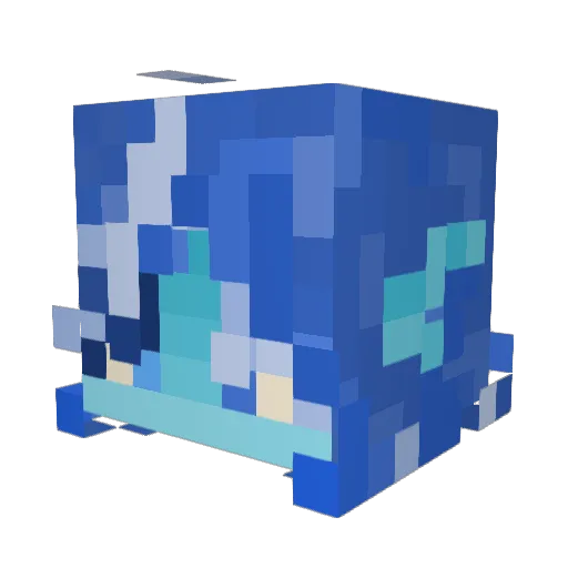 locust_5 Minecraft avatar head, 3D render