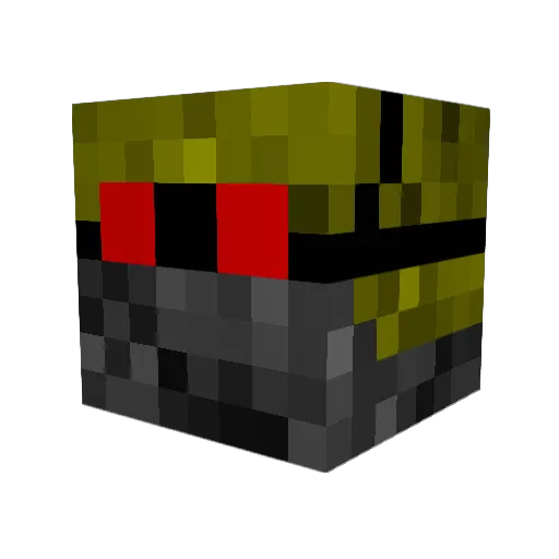 lodik47 Minecraft avatar head, 3D render