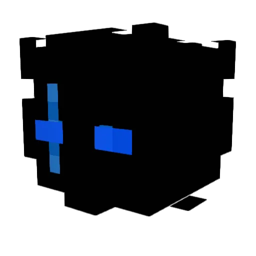 loe4rk2 Minecraft avatar head, 3D render