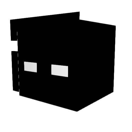 loe65 Minecraft avatar head, 3D render