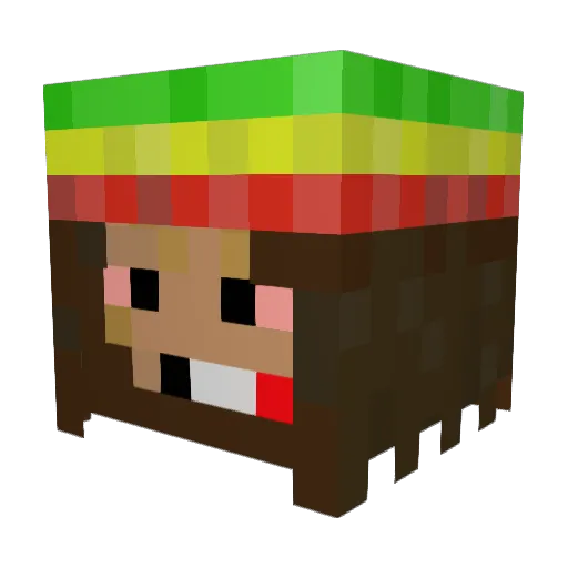 loeffelrotz98 Minecraft avatar head, 3D render