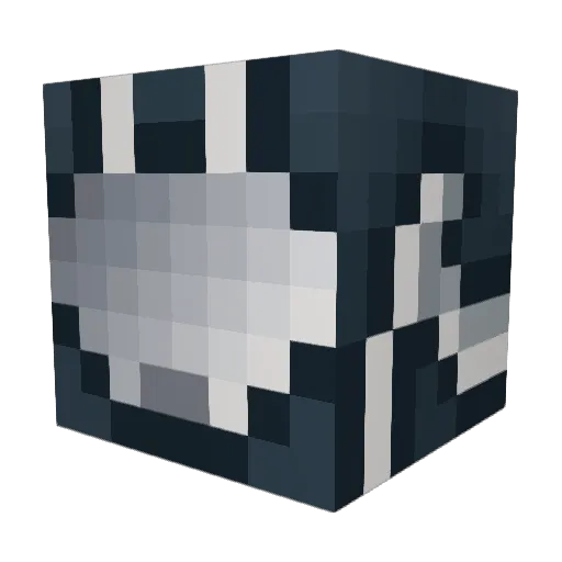 loenid Minecraft avatar head, 3D render