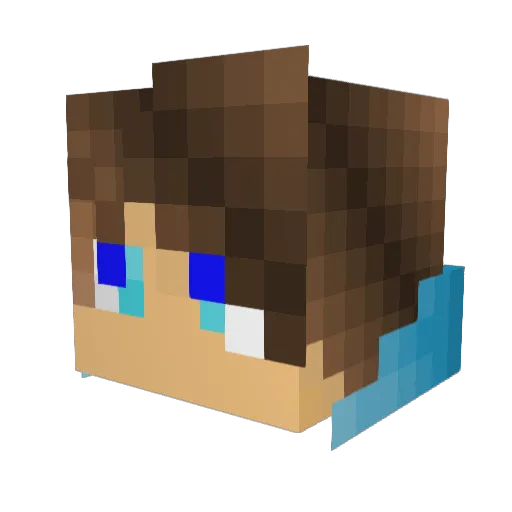 loet999 Minecraft avatar head, 3D render