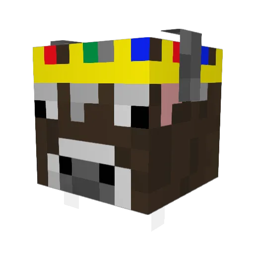 lofs1x Minecraft avatar head, 3D render