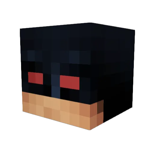 loganator2698 Minecraft avatar head, 3D render