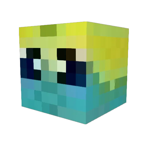 loganbickford Minecraft avatar head, 3D render