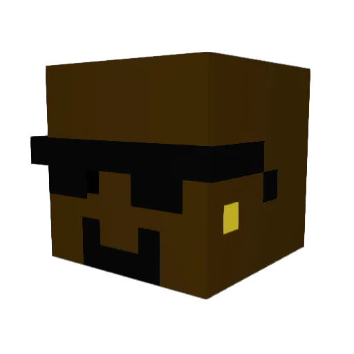 loganboy9 Minecraft avatar head, 3D render
