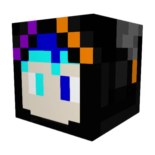 logandary2001 Minecraft avatar head, 3D render