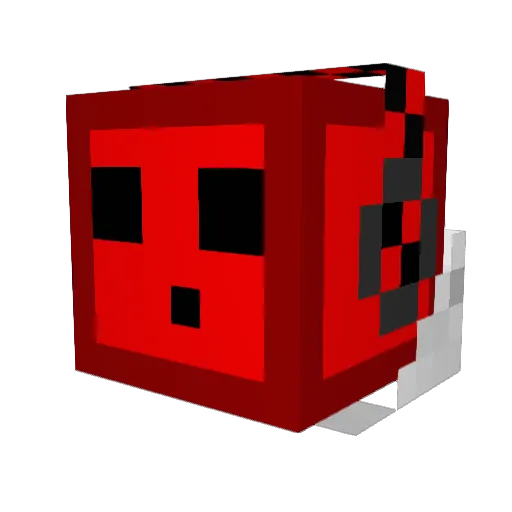 loganowndu Minecraft avatar head, 3D render