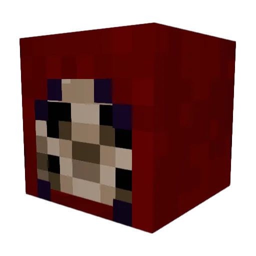 loganr5 Minecraft avatar head, 3D render