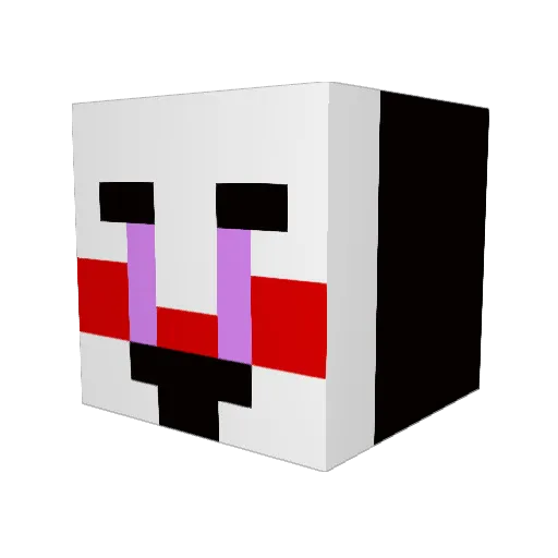 logar144 Minecraft avatar head, 3D render