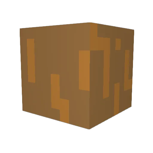 logav11 Minecraft avatar head, 3D render