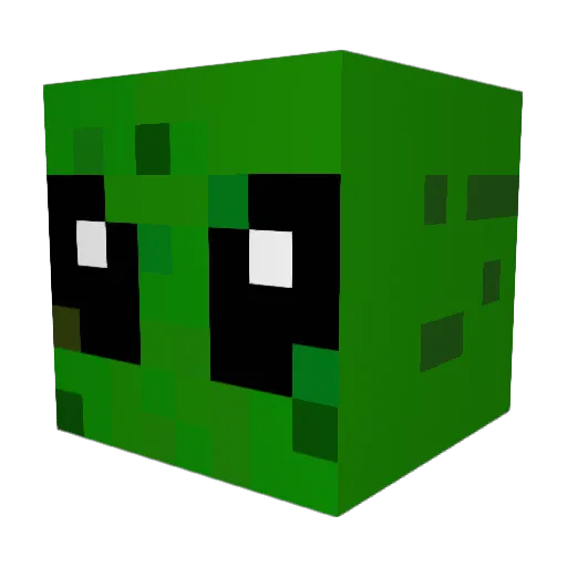 loggzzzzzz Minecraft avatar head, 3D render