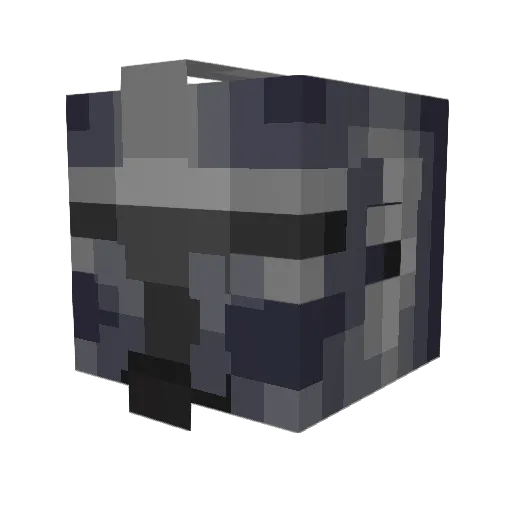 logpat2004 Minecraft avatar head, 3D render