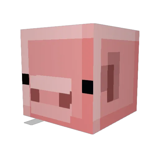 logy2007 Minecraft avatar head, 3D render