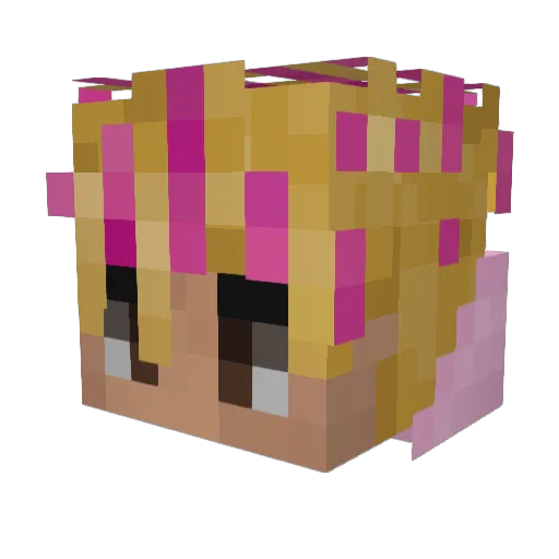 lohobit142 Minecraft avatar head, 3D render