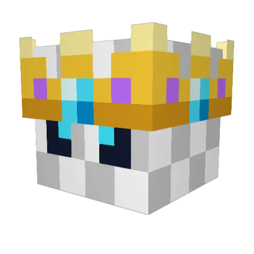 loiclevi Minecraft avatar head, 3D render